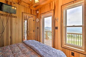 Deck + Mtn Views: Hot Springs Hideaway on 13 Acres