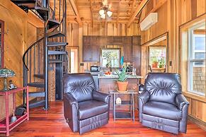 Deck + Mtn Views: Hot Springs Hideaway on 13 Acres