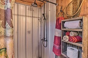 Hand-crafted Creekside Treehouse With Grill!