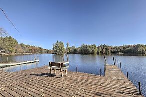 Retro Rhinelander Lake Retreat w/ Fire Pit!
