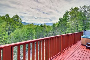 Quiet Gatlinburg Cabin w/ Lookout Decks & Hot Tub!