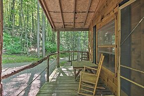 Pisgah Forest 'the Oak' Cabin W/deck by Creek