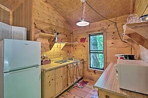 Pisgah Forest 'the Oak' Cabin w/ Deck by Creek