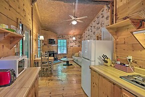 Pisgah Forest 'the Oak' Cabin w/ Deck by Creek