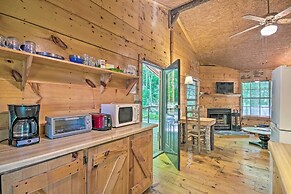 Pisgah Forest 'the Oak' Cabin w/ Deck by Creek