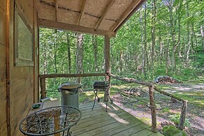 Pisgah Forest 'the Oak' Cabin w/ Deck by Creek