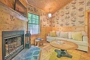 Pisgah Forest 'the Oak' Cabin w/ Deck by Creek