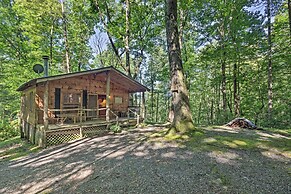 Pisgah Forest 'the Oak' Cabin w/ Deck by Creek