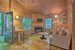 Pisgah Forest 'the Oak' Cabin w/ Deck by Creek