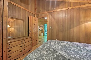 Pisgah Forest 'the Oak' Cabin w/ Deck by Creek