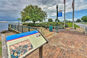 New Bern Home w/ Yard, Grill + Walkable Location