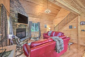 Franklin Cabin w/ Game Room, Mountain-view Deck