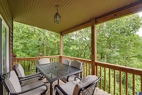 Franklin Cabin w/ Game Room, Mountain-view Deck