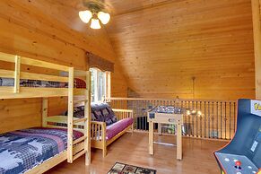 Franklin Cabin w/ Game Room, Mountain-view Deck