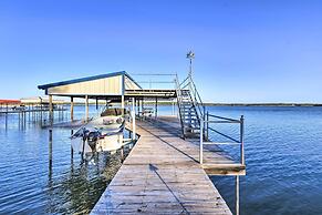 Private Beach & Dock: Home on Eagle Mountain Lake
