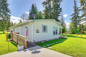 Fire Pit + Patio: Peaceful Port Angeles Escape!