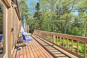 Boothbay Harbor Cabin w/ Spacious Deck & Yard!