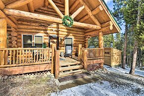 Remodeled Fairplay Log Cabin w/ Sauna + Loft!