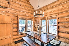 Remodeled Fairplay Log Cabin w/ Sauna + Loft!