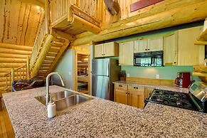 Secluded Log Cabin in NW Michigan: Hot Tub & Deck