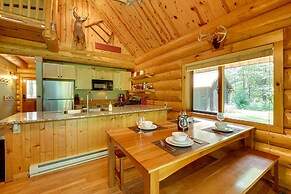 Secluded Log Cabin in NW Michigan: Hot Tub & Deck