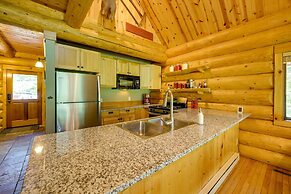 Secluded Log Cabin in NW Michigan: Hot Tub & Deck