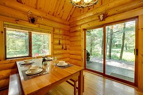 Secluded Log Cabin in NW Michigan: Hot Tub & Deck