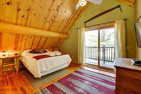 Secluded Log Cabin in NW Michigan: Hot Tub & Deck