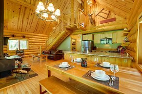 Secluded Log Cabin in NW Michigan: Hot Tub & Deck