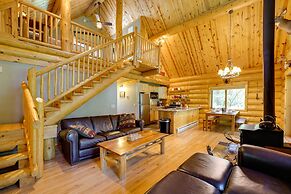 Secluded Log Cabin in NW Michigan: Hot Tub & Deck