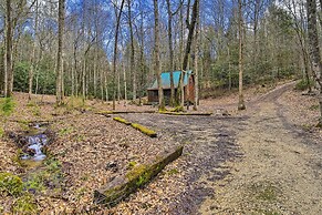 Peaceful Mountain City Cabin w/ Porch & Fire Pit