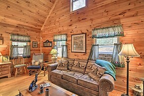 Peaceful Mountain City Cabin w/ Porch & Fire Pit
