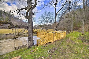 Peaceful Mountain City Cabin w/ Porch & Fire Pit