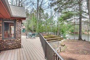 Waterfront Eagle River Lake Home w/ Boat Dock