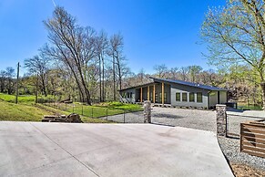 Riverfront Heber Springs Home With Dock & Slip!