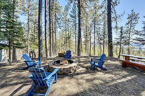 Secluded Garden Valley Cabin w/ Deck & Views!