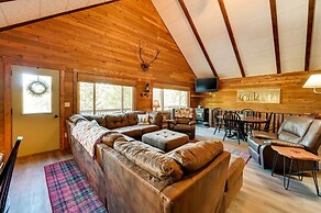 Secluded Garden Valley Cabin w/ Deck & Views!