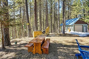 Secluded Garden Valley Cabin w/ Deck & Views!