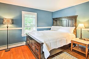 Walk to Beach: Maine Home w/ Hot Tub & Deck!