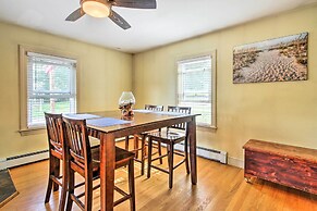 Walk to Beach: Maine Home w/ Hot Tub & Deck!