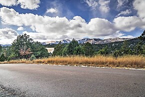 Rustic Alto Cabin w/ Hot Tub, Deck & Fireplace!