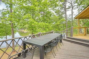 Riverfront Shelby Home w/ Private Boat Dock!