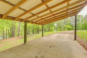 Riverfront Shelby Home w/ Private Boat Dock!
