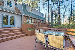 Peaceful Durham Retreat on Pond With Huge Deck!