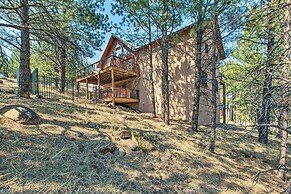 Stunning Angel Fire Cabin w/ Hot Tub & 3 Decks!