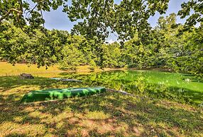 Spacious Log Cabin in Fairland, 1 Mi to Grand Lake