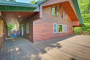 Spacious Log Cabin in Fairland, 1 Mi to Grand Lake