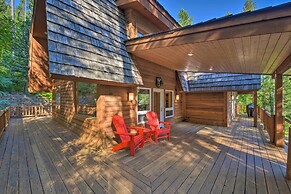 'wild Huckleberry Cabin' in Alpine: Fire Pit, Deck