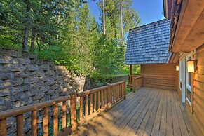 'wild Huckleberry Cabin' in Alpine: Fire Pit, Deck
