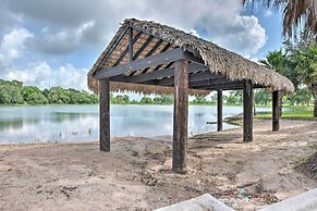 Lakefront Wallis Ranch w/ Private Beach & Patio!